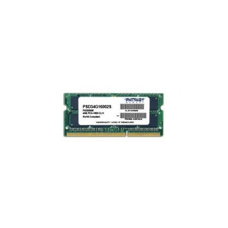 SODIMM DDR3 4GB Signature 1600MHz CL11