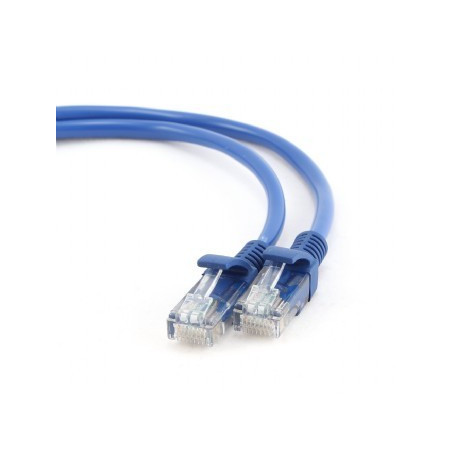 Patch cord kat.5e osłonka zalewana 1.5M niebieski
