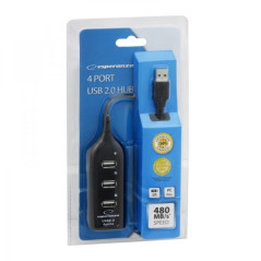 HUB 4 PORTY USB 2.0 EA116