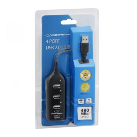 HUB 4 PORTY USB 2.0 EA116