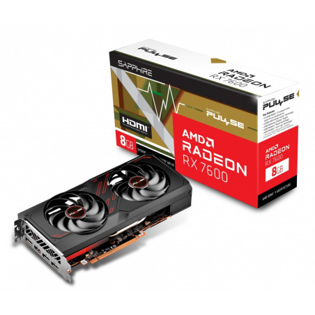 Karta graficzna Radeon RX 7600 Gaming OC 8G GDDR6 128bit 3DP/HDMI