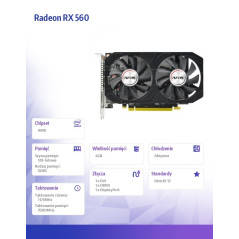 Karta graficzna Radeon RX 560 4GB GDDR5