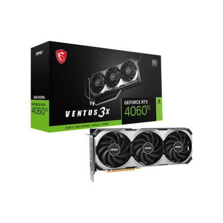 Karta graficzna GeForce RTX 4060 Ti VENTUS 3X E OC 8GB GDDR6 128bit