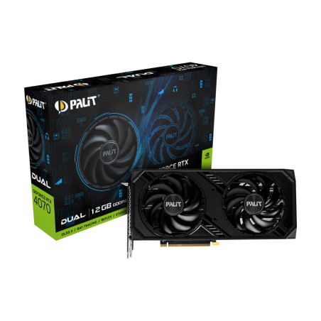 Karta graficzna RTX 4070 DUAL 12GB GDDR6 192bit 3DP