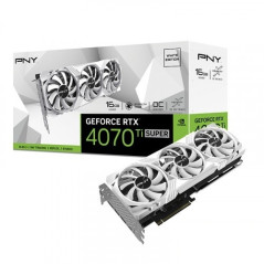 Karta graficzna GeForce RTX 4070 Ti SUPER 16GB VERTO OC biała